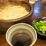 Sakai Udon Chihaya - 釜揚げ（太麺）