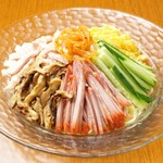 Hiyashi chuka (soy sauce flavor or sesame flavor)