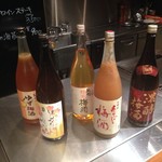 OSAKAきっちん。 - 梅酒、色々とあります。