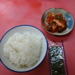 豚骨ラー麺 ごん太 - Bセット(100円)