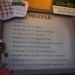 LIMBURG Waffle - ワッフルメニュー