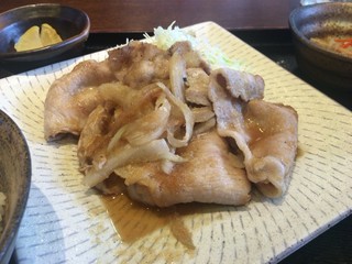 豚道楽 - 生姜焼き