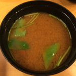 鰻はし本 - 赤だし肝吸い