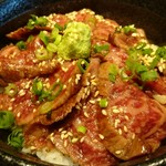 焼肉 秀門 - 宮崎牛炙り丼