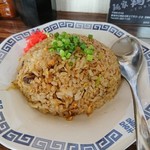 麺家 鶏処 - 半チャーハン