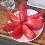 大倉山もつ肉店 - 冷やしトマト 200円