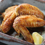 chicken dish (grilled with pepper/grilled with soy sauce)