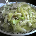 ますや食堂 - 肉ラーメン（500円）