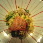 トラットリア ナカタ - マテ貝菜の花パスタ