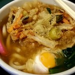 小諸そば - かき揚げうどん玉子付き‼４００円‼