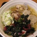 小田原パーキングエリア（下り） フードコート - （2011/1月）「小田原渚の塩ラーメン」