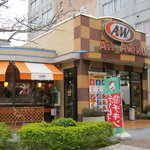 A&W - お店です。