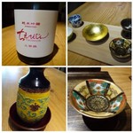 御料理 光安 - ◆次に「ちえびじん」を。山田錦を使用した大分・杵築のお酒。 フルーティで円やかな口当たりで飲みやすい品でした。