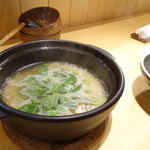 柳家錦 - 仕上げは鮎雑炊（八匹目）