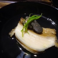 御料理 光安 - ◆黒鮑とズイキの澄まし仕立て。