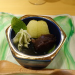 柳家錦 - 抹茶ブランマンジェ