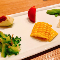 力飯店 - 突出しのスタイル変わったね？