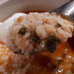 アジトイズム - 【イレギュラー】夏の!!ごまたっぷりののりつけ麺（800円）＋〆の雑炊仕立て（200円）