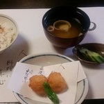 Kappou Murai - ご飯と天麩羅