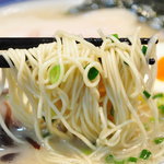 つけ麺 道 - 一日限定ラーメンの細麺