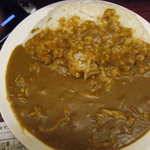 マンモスカレー - マンモス１㎏カレーをメガ盛りに。