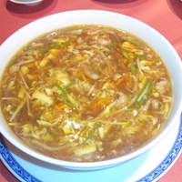 ホテルオークラ レストラン横浜 中国料理 桃源 - 酸辣湯麺 1800円