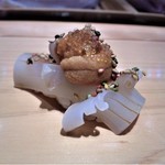 八新鮨 - 障泥烏賊　美しく美味しい～
