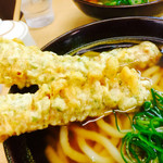 ちくわ天うどん ￥３２０