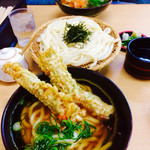 ちくわ天うどん・ざるうどん・キムチうどん！