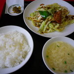 Taikouen - Y定食、回鍋肉