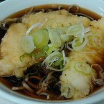 深大寺門前そば - 鯵天イカ天そば 470円