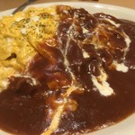 一休亭 なごみや - ビーフハヤシオムライス750円