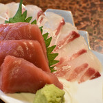 太鼓判亭 - お刺身。