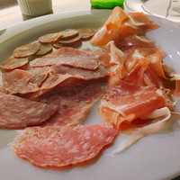 帝國食堂 - サラミとハムの盛り合わせ