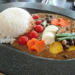 UFO物産館 - ピンカラ石キーマカレー