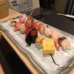 鮨処ひし田 - おまかせ握り