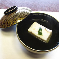 伽耶山荘 - 椀物～エビの入ったしんじょう