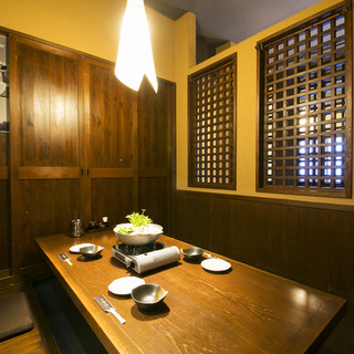 Various private rooms with a sense of privacy that can be used for banquets, business entertainment, and drinking parties
