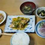 民宿くろしま - 料理写真:夕食１