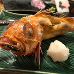 居酒屋　ちょーちょ - がおーーっ(｀•ω•′)✧︎ きんきの塩焼き