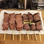 もつ焼 碁ゑん - レバとかしら