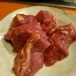 さっぽろジンギスカン千歳 - ジンギスカン(一皿目もも肉)1000円