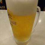 味仙 - 2017年6月　生ビール（中）530円　