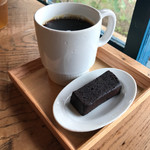 そば舎 あお - ホットコーヒー