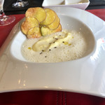 ユーロダイア - 濃厚じゃがいもピューレとエスプーマスープ