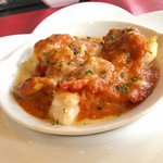 ユーロダイア - オマール海老 千葉産ハマグリやムール貝赤海老のグラタン風