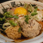 山系無双 烈火 パナンテ京阪天満橋店 - 烈火ひっぱりまぜそば