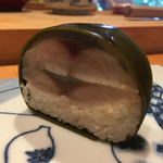 一心鮨 光洋 - 鯖の押し寿司