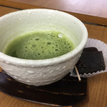 ズー カフェ - ミニ抹茶150円…ミニじゃなく本格的です♪
