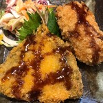 よねさん - アジフライと大山鶏クリーミーコロッケ
